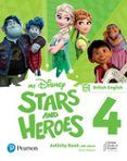 my disney stars and heroes british edition level 4 activity book with eb