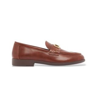 A|X Armani Exchange para mujer. XW002579AF17474U6123 Mocasines Elegantes marrón (39), Plano, 1 a 3cm, Ninguno, Casual