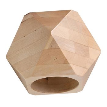 Aplique de pared mion madera natural