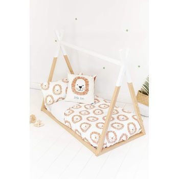 Juego De Funda Nórdica Infantil Leoncio Blanco -  Cama105 (180x270)
