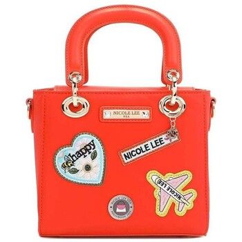 Nicole Lee Bolso de mano BOLSO DE MANO CON PARCHES DE COLORES (Naranja) para mujer