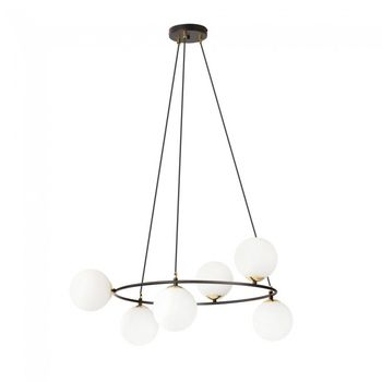 Lámpara de techo laster opal (6 luces)