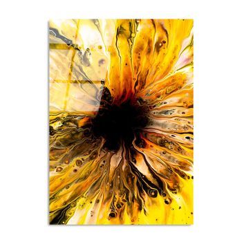 Pintura Vidrio Templado Uv-134 Multicolor 70x100 Cm