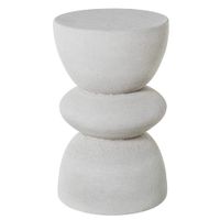 pedestal ceramica 50cm beige arena