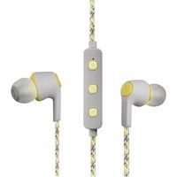 volkano moda series vk-1107-yl wireless bluetooth earphones - yellow yellow