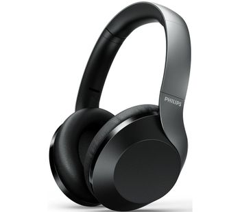 PHILIPS TAPH805BK/00 Wireless Bluetooth Noise-Cancelling Headphones - Black, Black