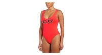 banador de una pieza nike u back rojo