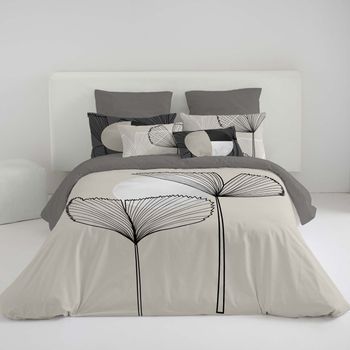 Funda Nordica Eli Beige 100% Algodón Cama 180
