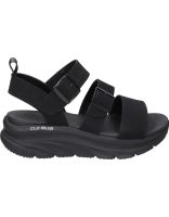 sandalias skechers 119234-bbk negro para mujer 41