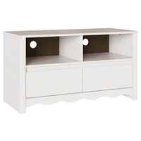 mueble para tv drammen 99 x 43 x 55 cm madera maciza de pino