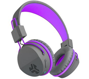 JLAB AUDIO JBuddies Studio Wireless Bluetooth Kids Headphones - Purple, Purple