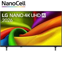 lg 50nu850b6la - smart tv nano 4k uhd nu80 50 pulgadas sin reflejos al 94 webos 26 ai copilot procesador inteligente r7 ai processor 4k gen9 hdr10 4k super upscaling dolby digital plus 50