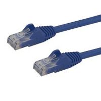 startechcom cable de red ethernet snagless sin enganches cat 6 cat6 gigabit 1m - azul