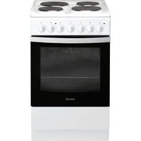 indesit is5e4khw 50 cm electric solid plate cooker - white white
