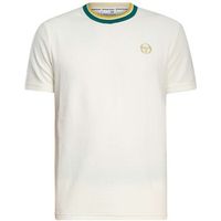 sergio tacchini camiseta camiseta de terciopelo monte para hombre