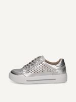 caprice sneaker metallic made of leather size 37