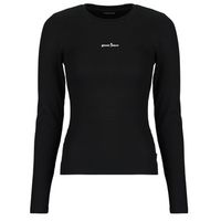 guess camiseta manga larga star embro ls cn rib top para mujer