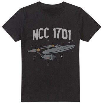 Star Trek Camiseta The First Enterprise para hombre
