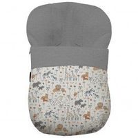 2024 saco grupo cero selva gris dydados london estampado punto gris