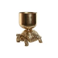 figura resina 33x22x345 cubitera dorado