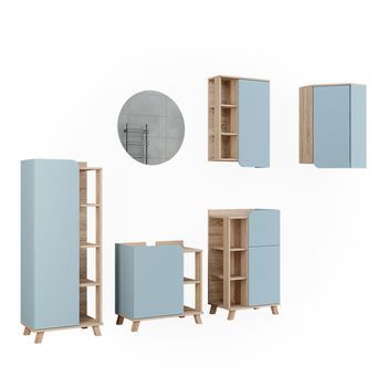 Conjunto De Muebles De Baño Karen 5 Partes Vicco