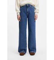 boss para mujer 50552093 jeans regular fit con pernera ancha azul 2732 casual denim