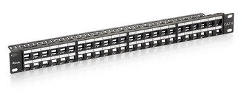 PATCH PANEL VACIO UTP CAT.6 48 PUERTOS KEYSTONE SLIM 1U