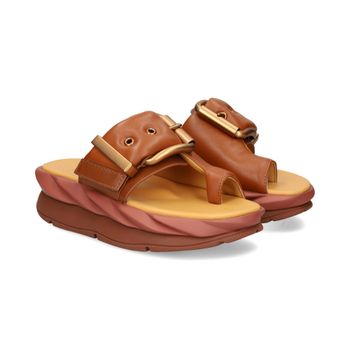 4ccccees Sandalias Con Plataforma Mujer - Marrón Talla 39