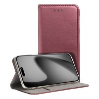 funda cool flip cover para iphone 17 liso burgundy