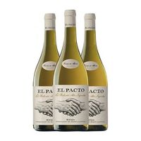 vintae vino blanco el pacto blanco rioja 75 cl 13 vol pack de 3 unidades