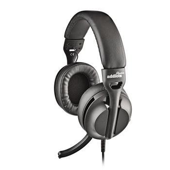 Auriculares NGS con cable USB-C + USB-A, micrófono regulable, filtrado de ruido