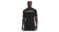 under armour i will maillot de manga corta negro hombre