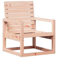 silla de jardin  silla de exterior  sillon madera maciza douglas 575x63x76 cm