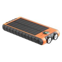 cargador solar portatil bigben connected 10000mah usb-c usb-a linterna led brujula