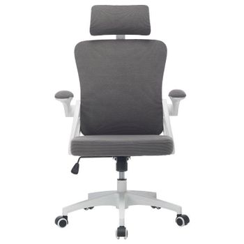Silla Oficina Ergonómica Rolipo Malla Soporte Lumbar Ajustable Reposabrazos Abatibles
