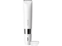 afeitadora corporal - braun bs1000 cortapelos corporal resistente al agua autonomia 60 min blanco