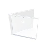caja de cd transparente - 100 unidades