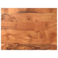 tablero de mesa rectangular madera maciza acacia 90x50x25 cm vidaxl