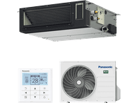 aire acondicionado por conductos - panasonic kit-xz35-zke-h etherea z 3010 fgh inverter bomba de calor gris