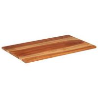 tablero de mesa  tablero de escritorio  superficie de mesa madera maciza de acacia 25-27 mm 60x100 cm