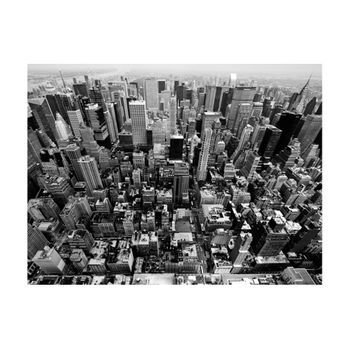 Papel Pintado 3d - Ee.uu., Nueva York: Blanco Y Negro (400x309 Cm)
