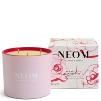 neom itrs all rosy 3 wick candle 420g