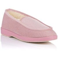 nortenas pantuflas zapatilla de casa - lana para mujer