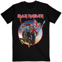 iron maiden camiseta manga larga euro tour para mujer