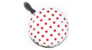 Basil bell polka white red