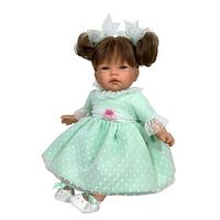 muneca celia plumeti con cabello castano 45 cm