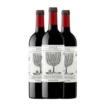 Villota Vino Tinto Selvanevada Rioja Botella Magnum 1,5 L 14% Vol. (pack De 3 Unidades)