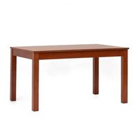 mesa de comedor extensible 135 a 180x90x75cm en maderas naturales color cerezo
