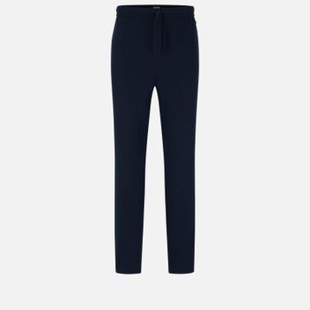 BOSS Bodywear Waffle-Knit Cotton-Blend Pants - S