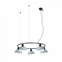 lampara colgante tatawin s metal 5 luces